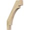 Ekena Millwork 4"W x 22"D x 34"H Merced Rough Sawn Knee Brace, Douglas Fir BRC04X22X34MRC00RDF - alternate 1